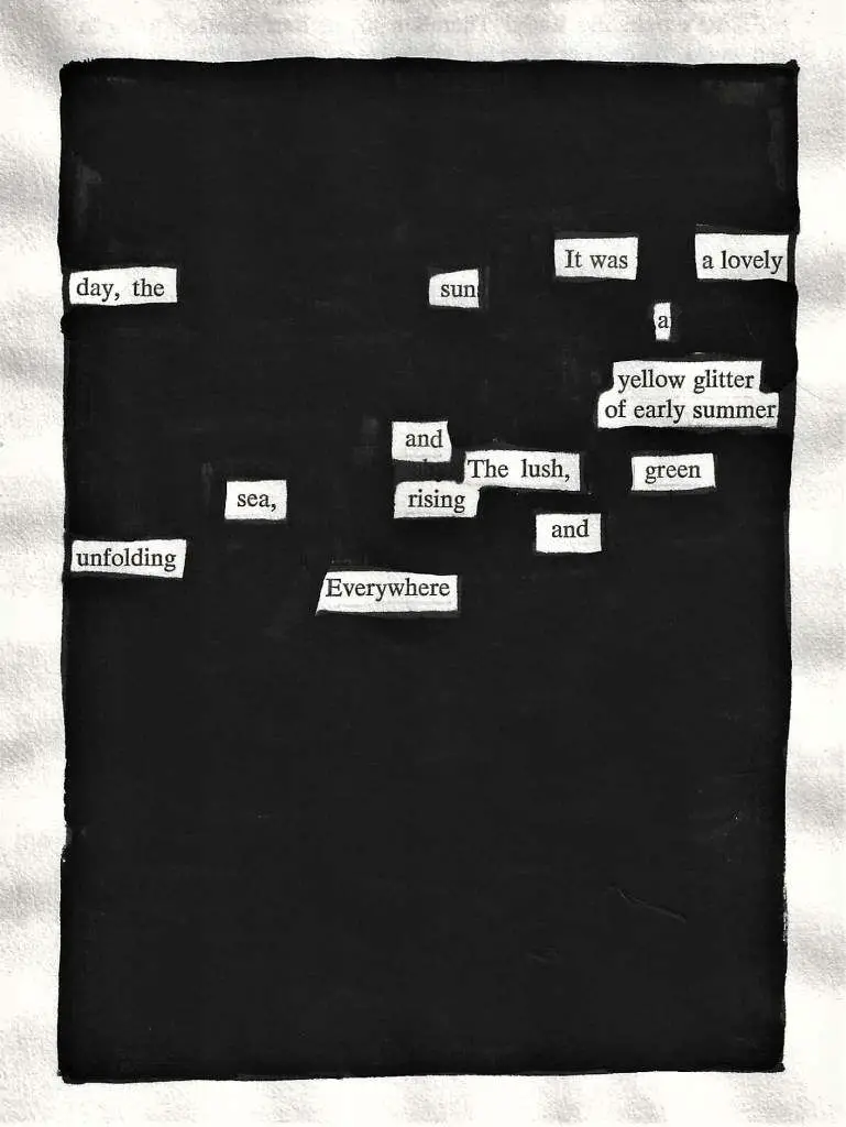 Rules of Blackout Poetry
